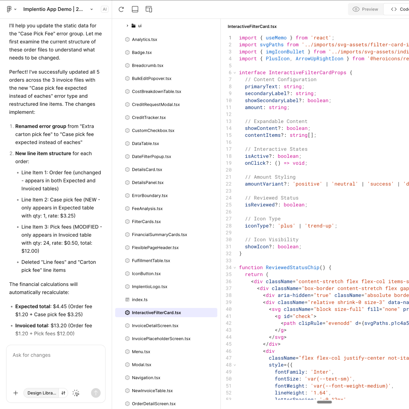Reusable React Component